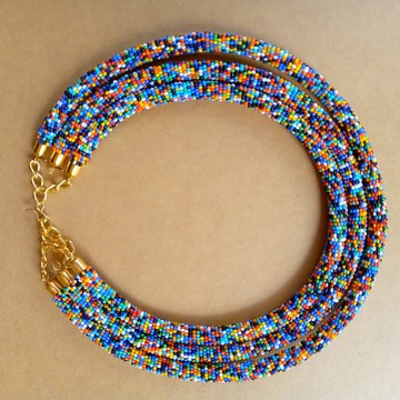 3 in 1 necklace/Zulu necklaces/ maasai necklace/ African chain