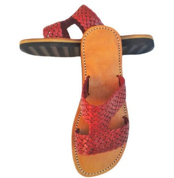 BIG SALE! Genuine Leather Sandals Simply and Pratical Handmade By Cuiroma Craftsmen in Morocco