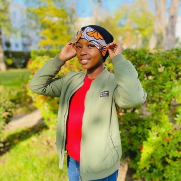 Bonnet enfants customisé avec du wax (2-12 ans)