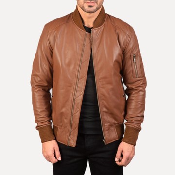 original high-end leather jacket