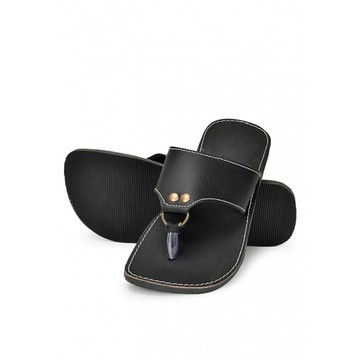 Men's sandal in genuine leather