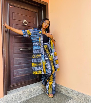 2 piece Binta pant/kimono