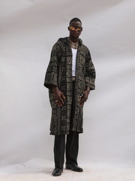 Got Time Hooded Bogolan Cloak (Pre-Order)