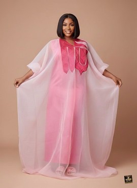 Robe Bubu longue en organza