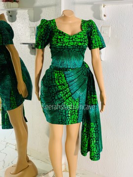 African print midi dress, midlength ankara dress, Ankara dresses, Ankara gowns