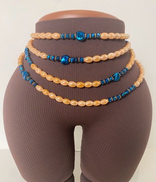 Bayas, Bine Bine , Binbin , Perle De Taille , Perle De Hanche , Bijoux De Corps