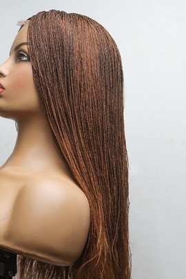 Single part micro twist wig, colour 30 wig 22inches