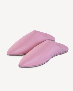 Babouche en cuir original fait main