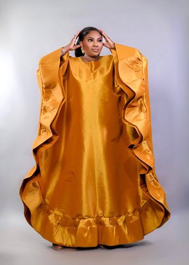 FLAKO MUSTARD YELLOW BOUBOU