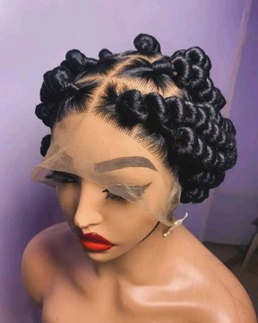 Braided wig, jumbo twist, twist Braided wig, full Lace, Braid wig, wigs for Black women