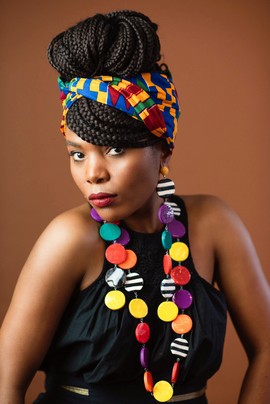 KENTE WIRED HEADWRAP