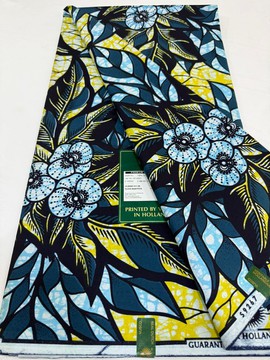 Original VLISCO Super Wax fabric/ Dutch Wax/ Hollandais Wax