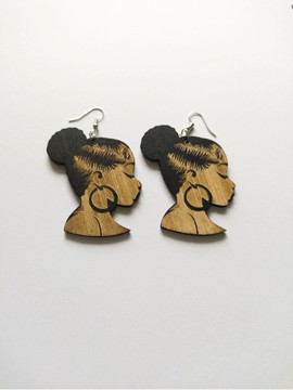 Boucles d'oreilles Afro Queen
