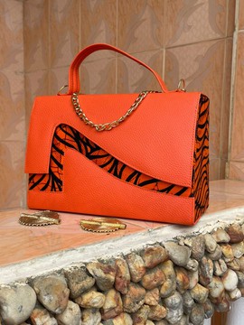 Wax-print bag