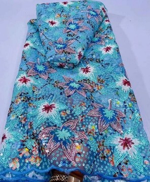 Tissu en dentelle, 5 yards