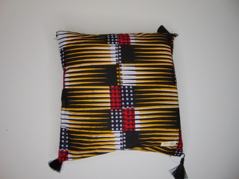 Coussin Wax Fait main