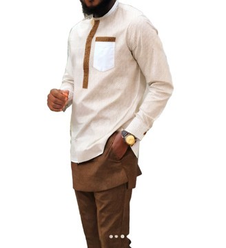 Men kaftan men african suit  dashiki men suit