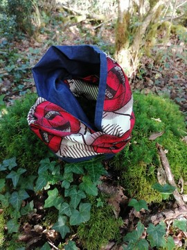 Double toweling scarf
