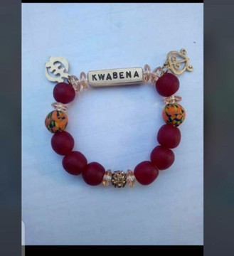 Customized bracelet with your name.