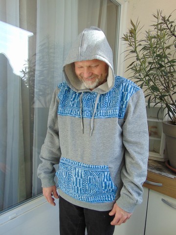 Sweat-shirt -  UNISEXE Wax " NDOP" taille 2XL