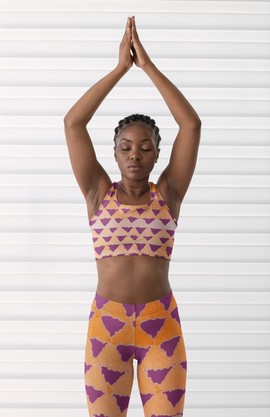 ENSEMBLE DE VÊTEMENTS DE SPORT SOUTIEN-GORGE DE SPORT SUSU ET LEGGINGS DE YOGA