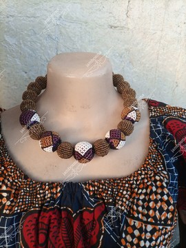 Grand collier de perles, collier de femmes, tour de cou Maasai, collier de perles africaines, collier moderne