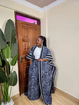 Asooke Kimono-Pants Set