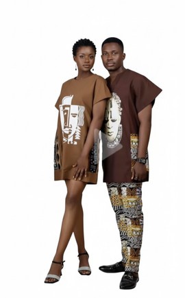 Tenues élégantes pour couple en imprimé africain : célébrez la culture avec une élégance moderne