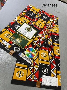 African wax fabric 100% cotton