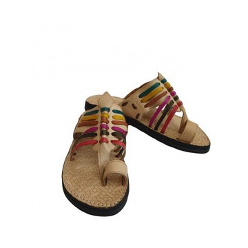 Women's sandal in genuine leather