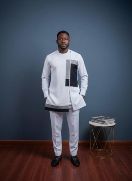 Hommes vêtements africains/hommes haut et bas africains/hommes mariages africains porter/hommes caftan africain porter