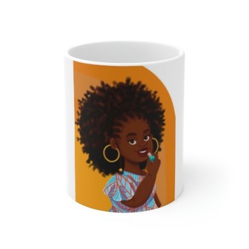 PRINCESS  black girl magic mug