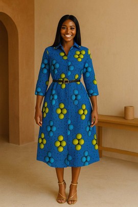 Ankara African Dress Shirt - From Casual to Statement Wear