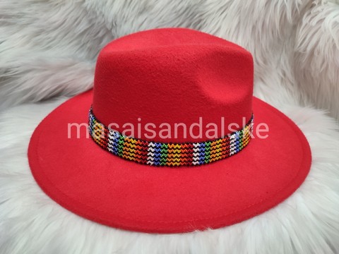 Chapeaux Fedora, chapeau fedora perlé africain