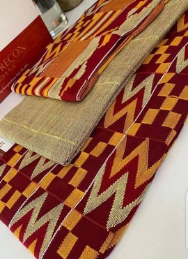 Ashanti Bonwire Kente - hand woven