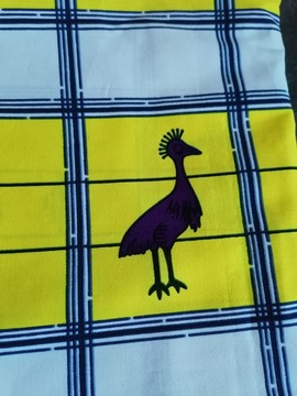 Wax fabrics 100% cotton 1 yard "guinea fowl"