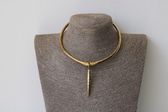 African Brass necklace, Christmas gift for her, Tribal necklace, Moms gift, One size fits all