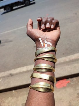 5 bracelets en laiton, bracelets de manchette, bracelets de manchette en laiton