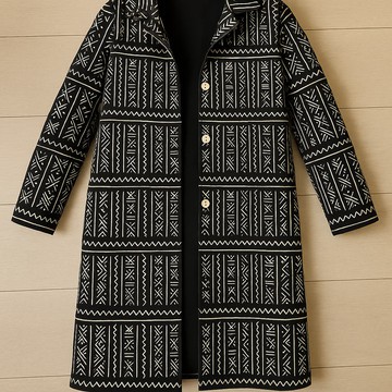 Manteau wax réversible