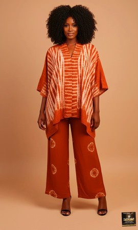 Burnt Orange two-piece set