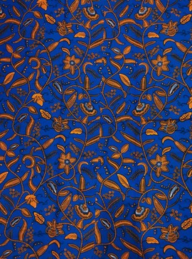 COUPON AFRICAN WAX FABRIC PATTERN: