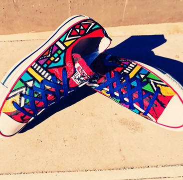 NDEBELE LOW-TOP (UNISEX)