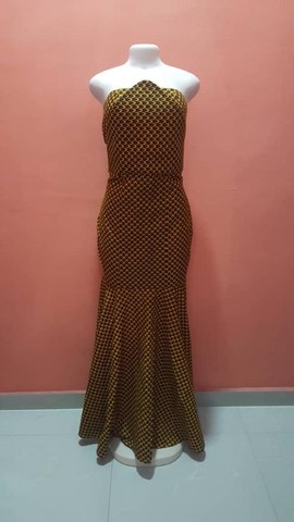 Ekene African Print Maxi Dress