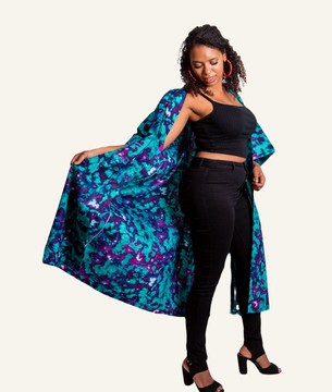 African Loose kimono| Ankara Kimono| African Paint Kimono| Ankara Fabric| Gifts For Her