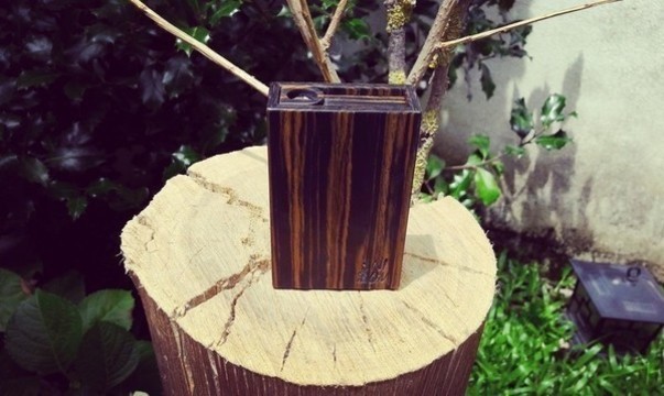 Caisse en bois d'ébène