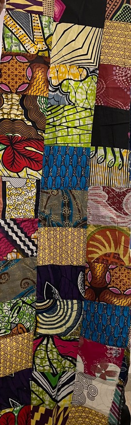 ANITA PATCHWORK COTTON FABRIC