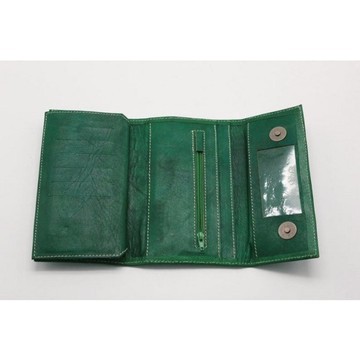 handmade real leather wallet