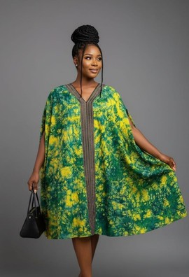Kaftan Midi Dress