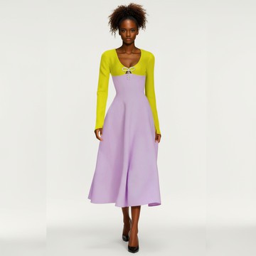 Maison Aria Amirah Midi Flared Dress - FW 23/24