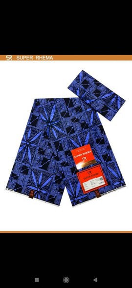 Wax Africain Ankara 100% coton 6 yards